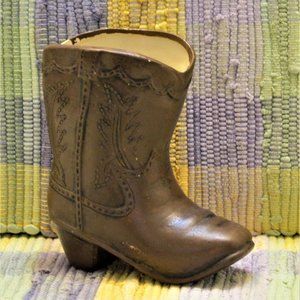 Cowboy Boot Figurine